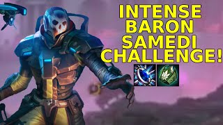 THE MOST INTENSE HYBRID BUILD BARON SAMEDI CHALLENGE?! - Smite Joust Gameplay