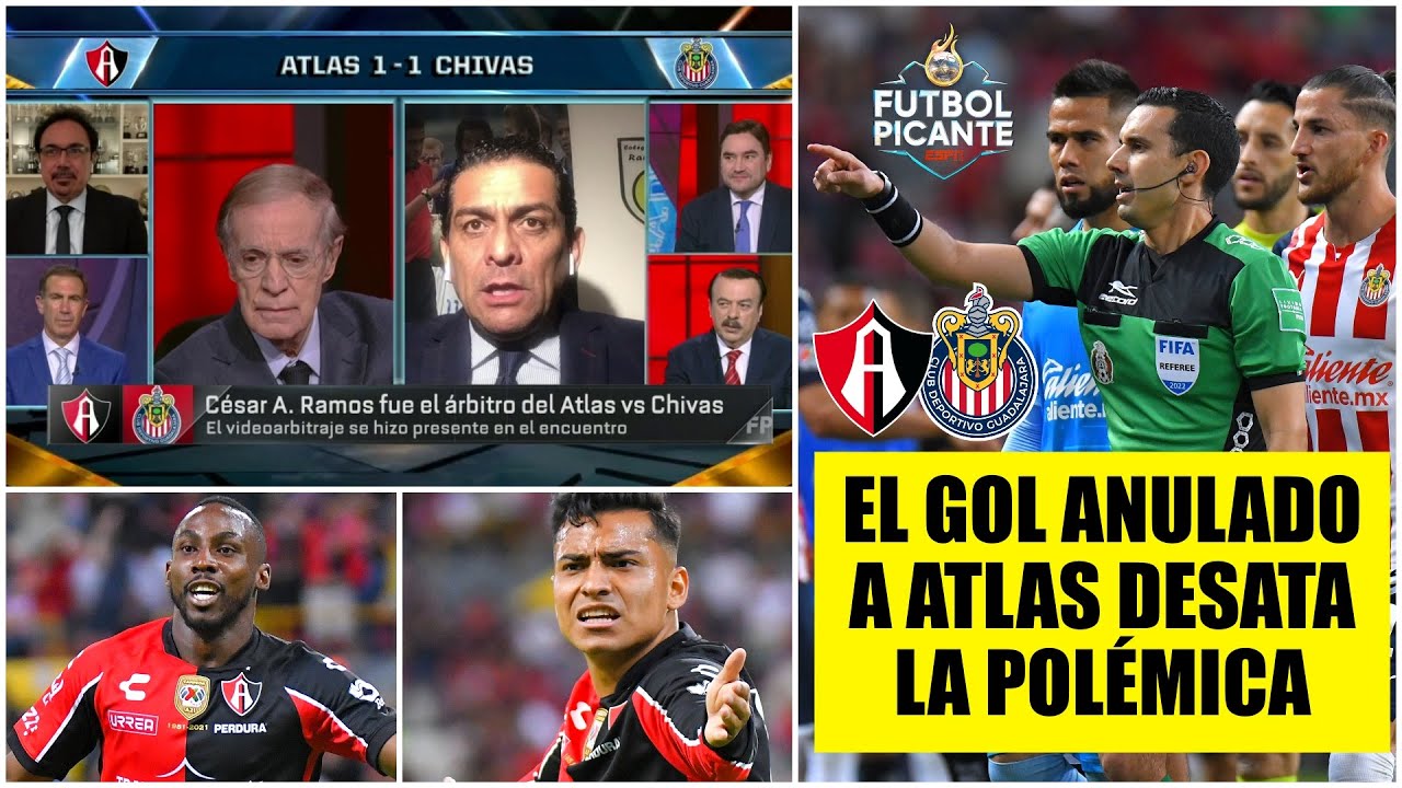 INCREBLE! Errores arbitrales tienen a Chivas fuera de zona de ...