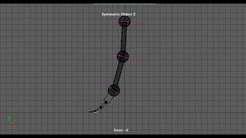 My second maya animation -- Swinging Robot Arm