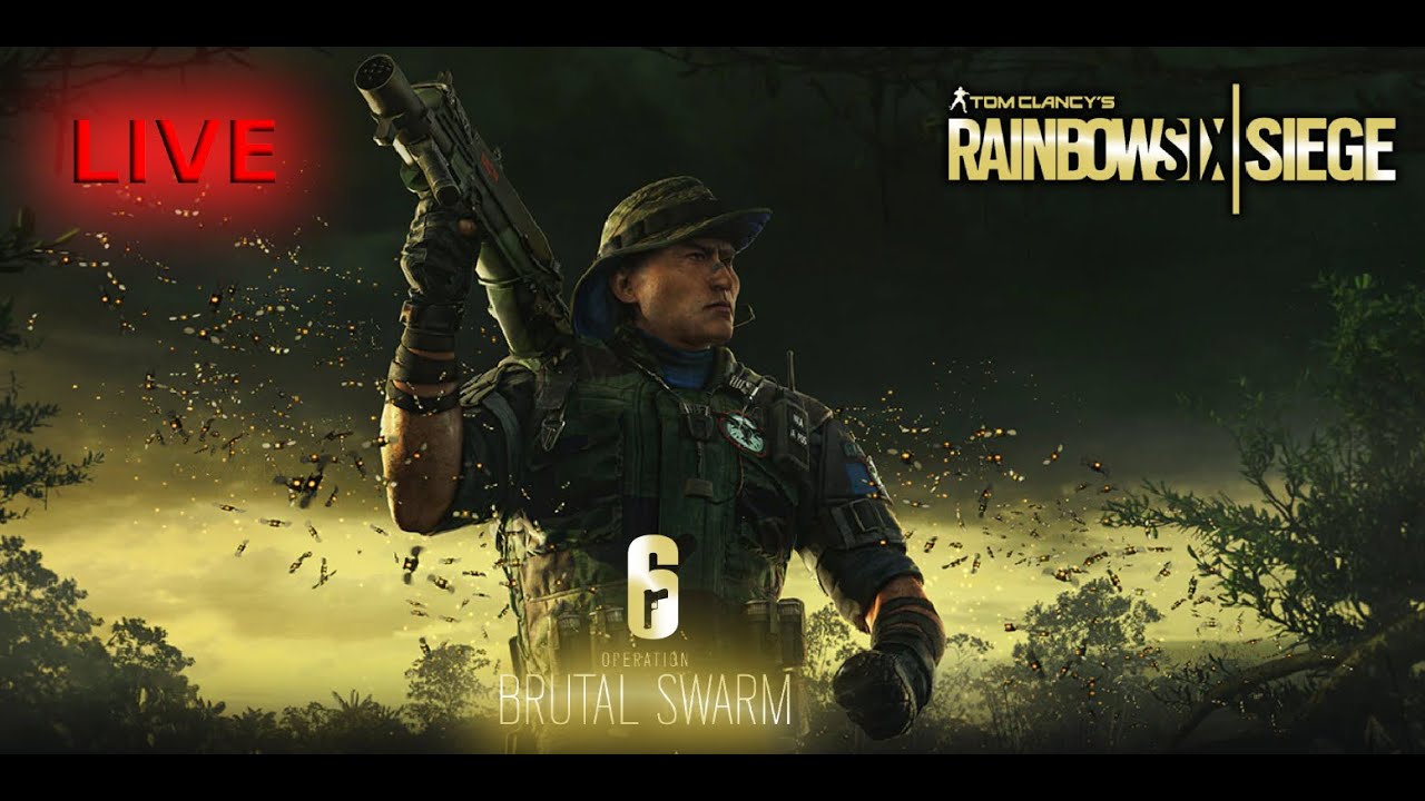 🔴 LIVE 🔴 Rainbow Six Siege Operation Brutal Swarm-Playing With Subs ...