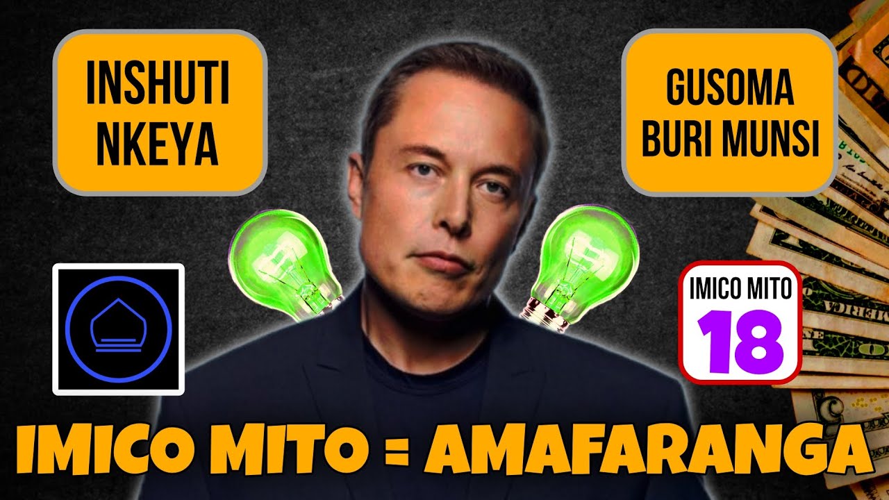 IMICO mito 18 yagufasha GUKURURA Amafaranga 