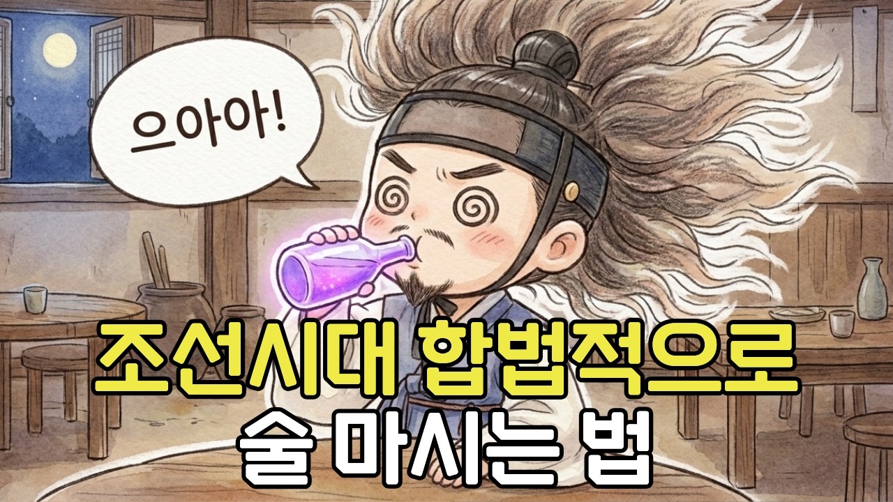 조선시대 양반들이 매일 몰래 마시던 '약'의 정체