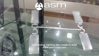 Automotive lighting injection molding / injection moulding / tooling made in ASM