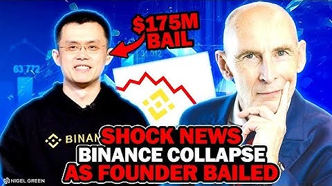 Binance Collapse As Founder Bailed - Shock News