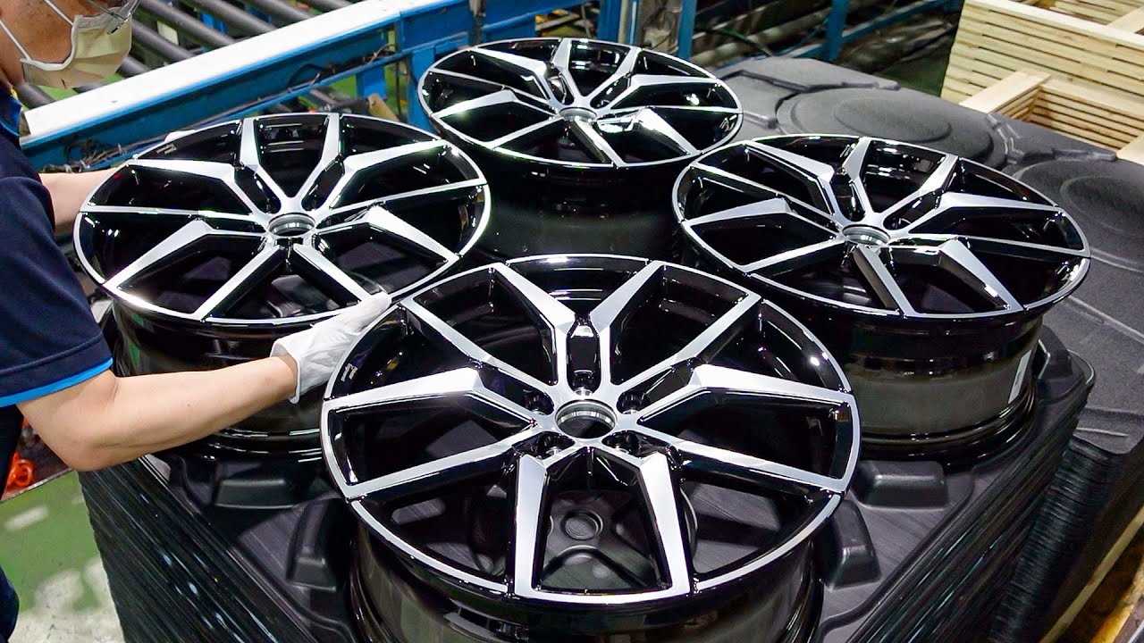 ⁣Modern Forged Aluminium Wheels Mass Production Process / 鋁合金鍛造輪圈量產工藝 - Taiwan Alloy Wheels Factory