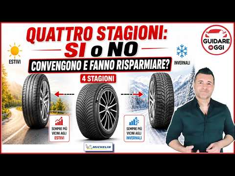 Video PNEUMATICI QUATTRO STAGIONI: FANNO RISPARMIARE E CONVENGONO A TUTTI? - MICHELIN CROSSCLIMATE 3 SPORT