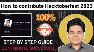 How to Contribute In Hacktoberfest 2023 | Accept Pull/Merge Request | 🔥Win Free Swags and Goodies 🔥