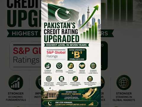 Thumbnail for Pakistan’s S&P Credit Rating Upgrade: A Boost for Foreign Investment and Economic Stability