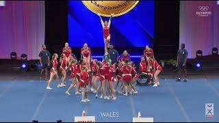 Team Wales Adaptive Abilities Unified Median - ICU WORLDS 2024 DAY 1