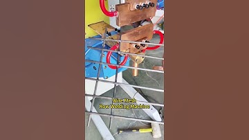This Wire Mesh Row Welding Machine How do you feel? #shorts