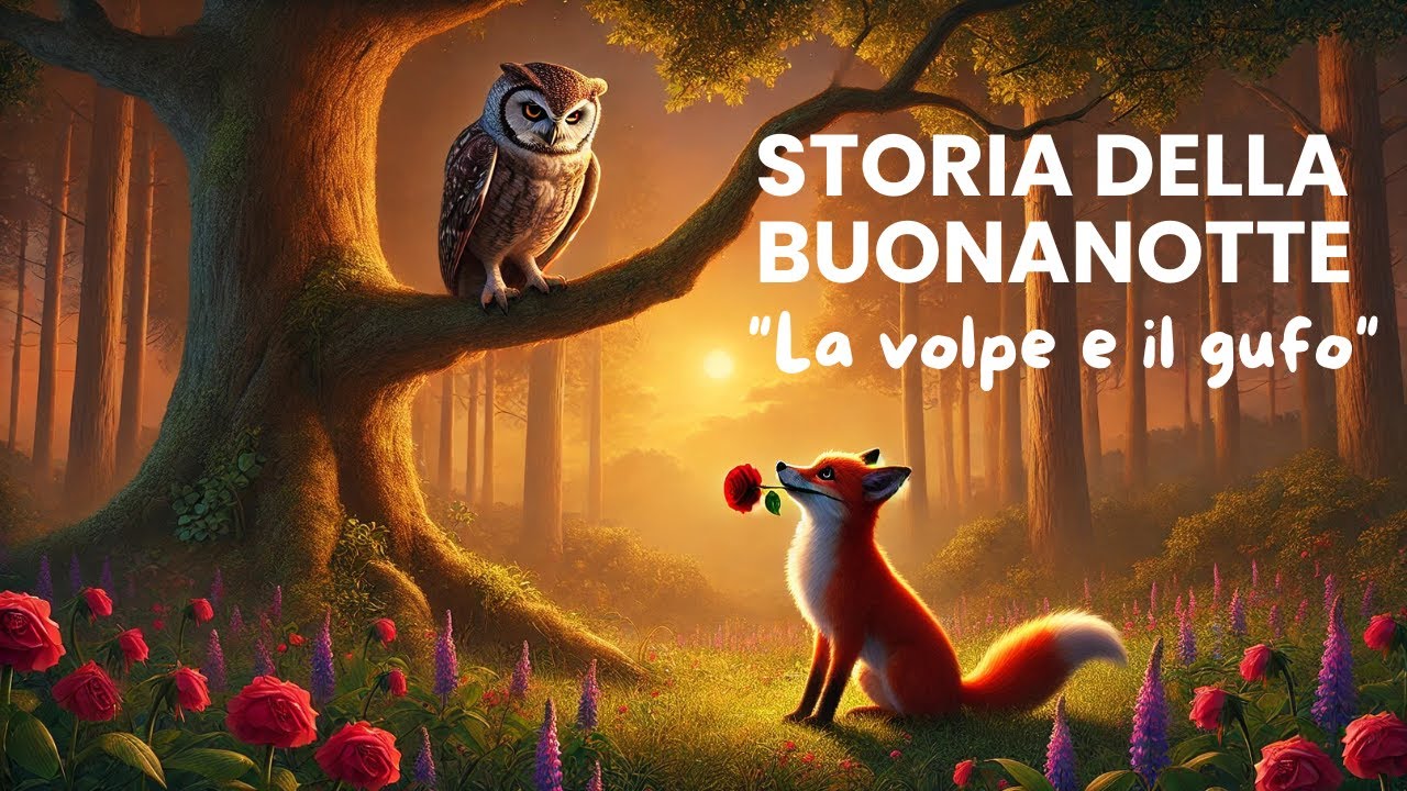 Storia per Dormire Magica: La Volpe e il Gufo Ti Fanno Sognare - YouTube