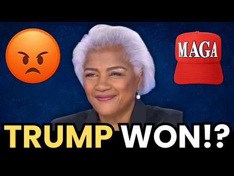 Watch DONNA BRAZILE go from EXCITED to DEVASTATED on Election Night