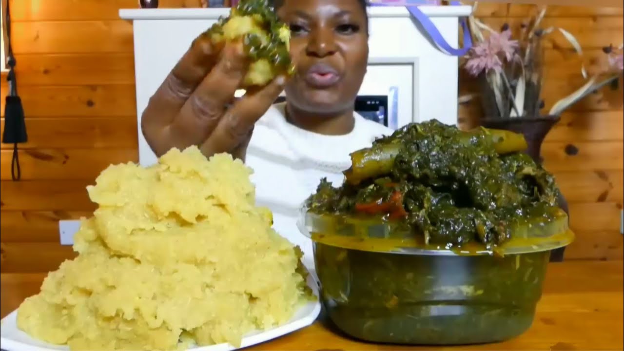 Cooking afang soup in holiday house, and Eat With Me/ asmr mukbang
