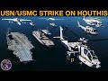 Combined USN &amp; USMC Strike On Houthi Launch Sites &amp; Operators In Yemen | DCS