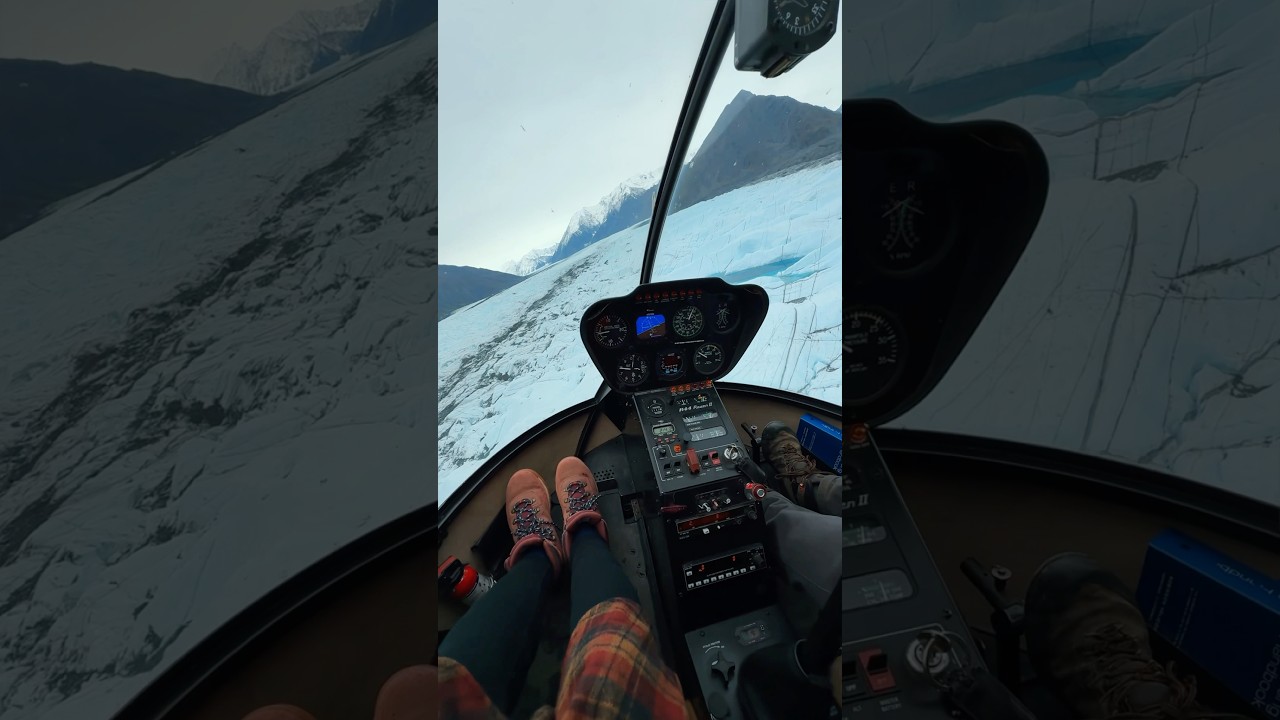 Matanuska glacier heli ride 