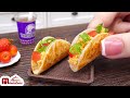 Making chicken fajita tacos at home  asmr cooking mini food