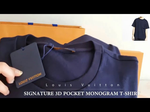 Louis Vuitton Signature 3D Pocket Monogram T-Shirt