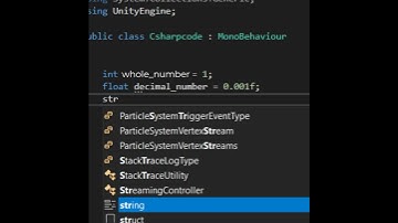 Explaining Variables in C# - #unity #programming #coding #csharp