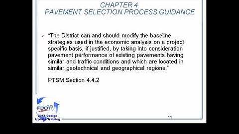 Pavement Type Selection Report