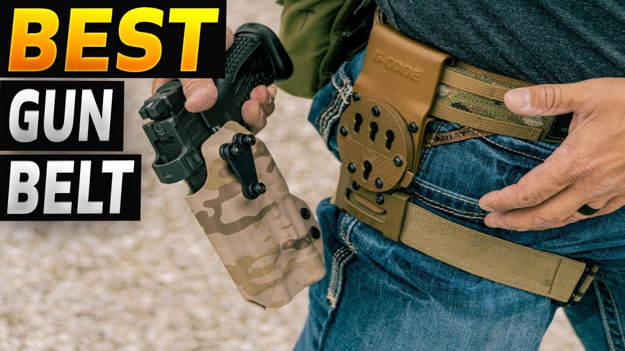Best Gun Belt 5 Gun Belt (2023 Buying Guide) Outdoor Gear Review