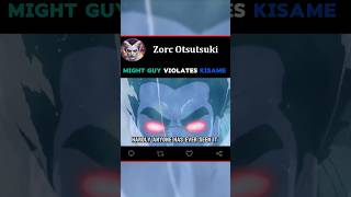 Might Guy Demolishes Kisame In 1V1