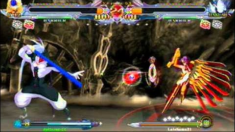 BBCS2 Replay 100 defteros-11 (Mu-12) vs Lalesama21 (Hakumen)