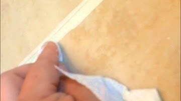 Polyblend Grout Renew - Brushing a Grout Line