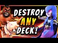 CAN ALWAYS COMEBACK! *NEW* HOG RIDER WITCH DECK — Clash Royale