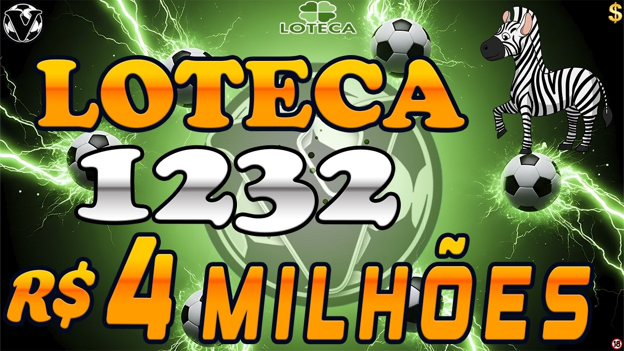 LOTECA 1232 - 4 MILHÕES DE REAIS NO CONCURSO DE ESTADUAIS