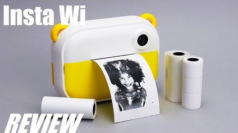 REVIEW: myFirst Camera Insta Wi - Instant Camera w. Wireless Thermal Printer!