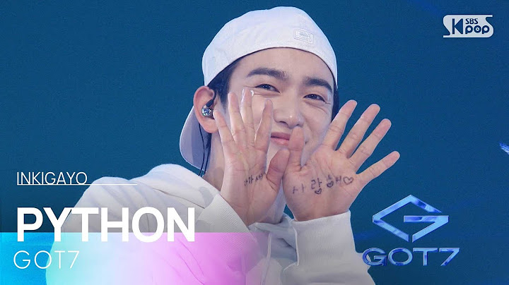 GOT7 (갓세븐) - PYTHON @인기가요 inkigayo 20250126