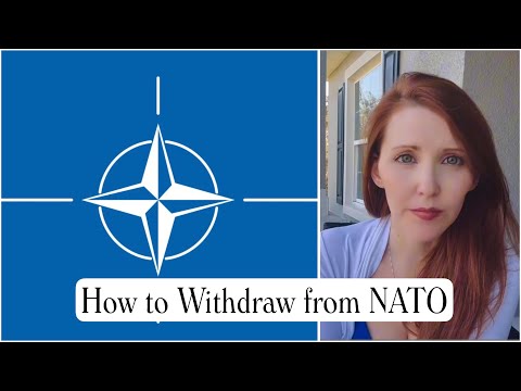 Here is how we withdraw from NATO