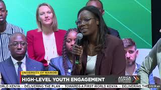 President William Ruto says Kenya is manufacturing phones and computers at the Africa Forward Summit