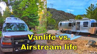Vanlife vs. Airstream Living