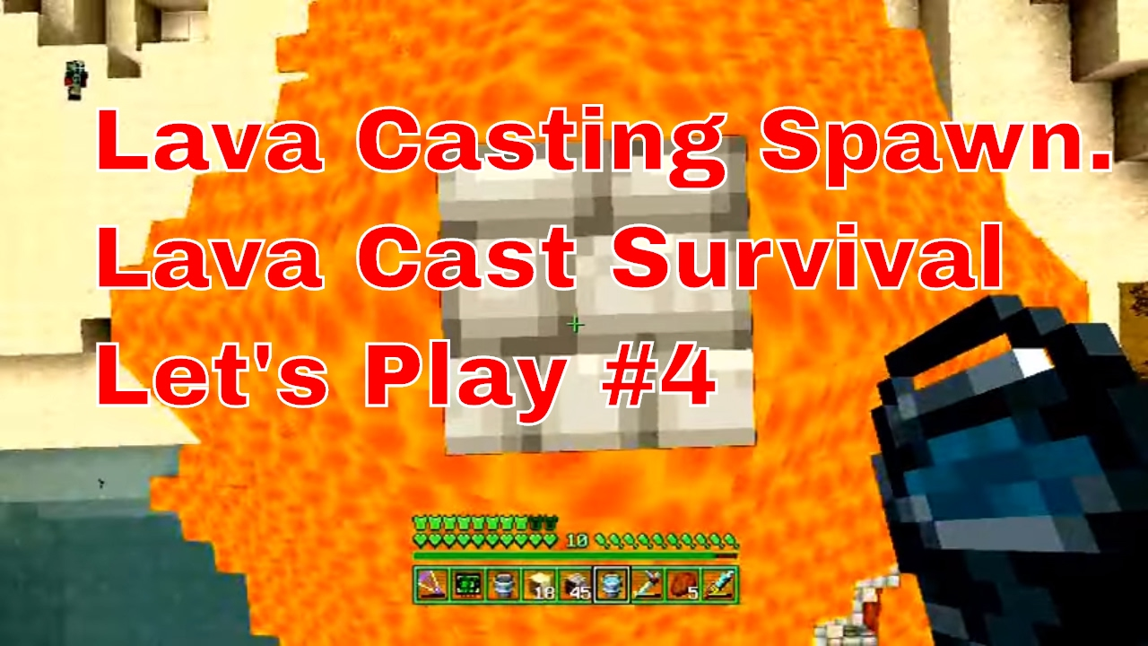 Pyramid Lava Cast Live Stream Let's Play #4 Minecraft Xbox One - YouTube