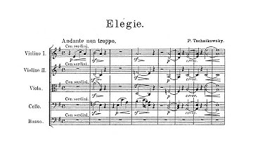 Pyotr Tchaikovsky – Elegy for Strings ("Elegy for Ivan Samarin")
