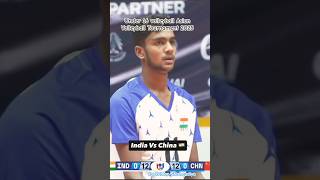 India Vs China   Killer Spike U16 Volleyball Match Highlightvolleyballshorts
