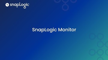 SnapLogic Monitor Demonstration