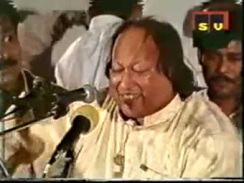 Afreen Afreen   Nusrat Fateh Ali Khan Qawwal singing live Afreen Afreen