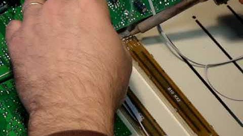 Assembly condition of the slide potentiometers in console model MIX-62