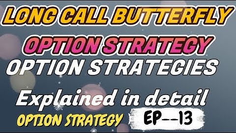 LONG CALL BUTTERFLY OPTION  STRATEGY EP--13 💰|| #pptf