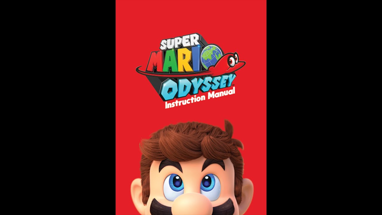 Custom Super Mario Odyssey Manual Verion 2 Compare to Version 1 - YouTube