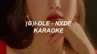 (G)I-DLE (여자)아이들 - 'Nxde' Karaoke Easy Lyrics Resimi