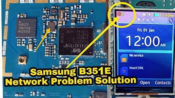 Samsung (b350e b310e b313) Network problem fix solution