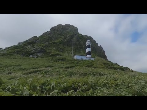 [360°][4K]20230814 北見神威岬の旧国鉄興浜北線跡を歩いてみた。 @umiboze