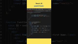 Must Know #react useId hook concept #shorts #hindi