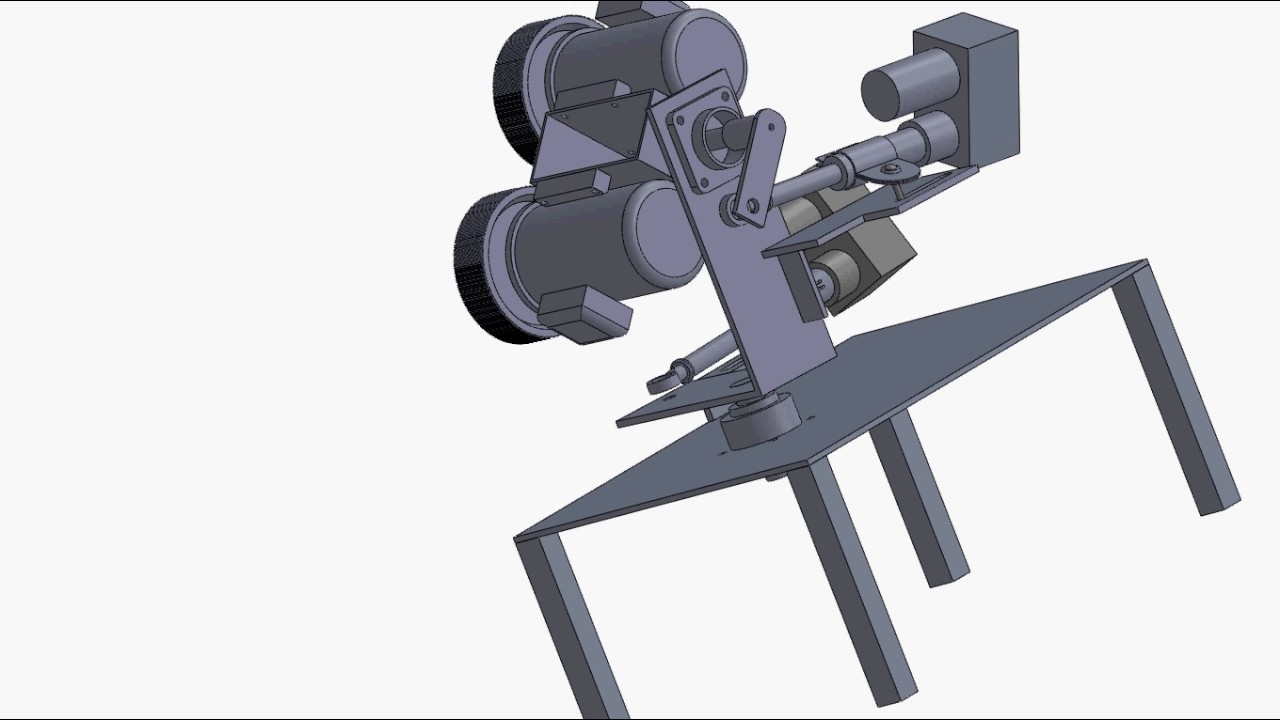 SOLIDWOKRS- machine lance balle tennis deuxième essaye 