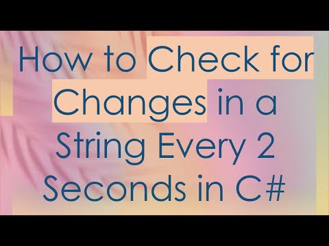 How to Check