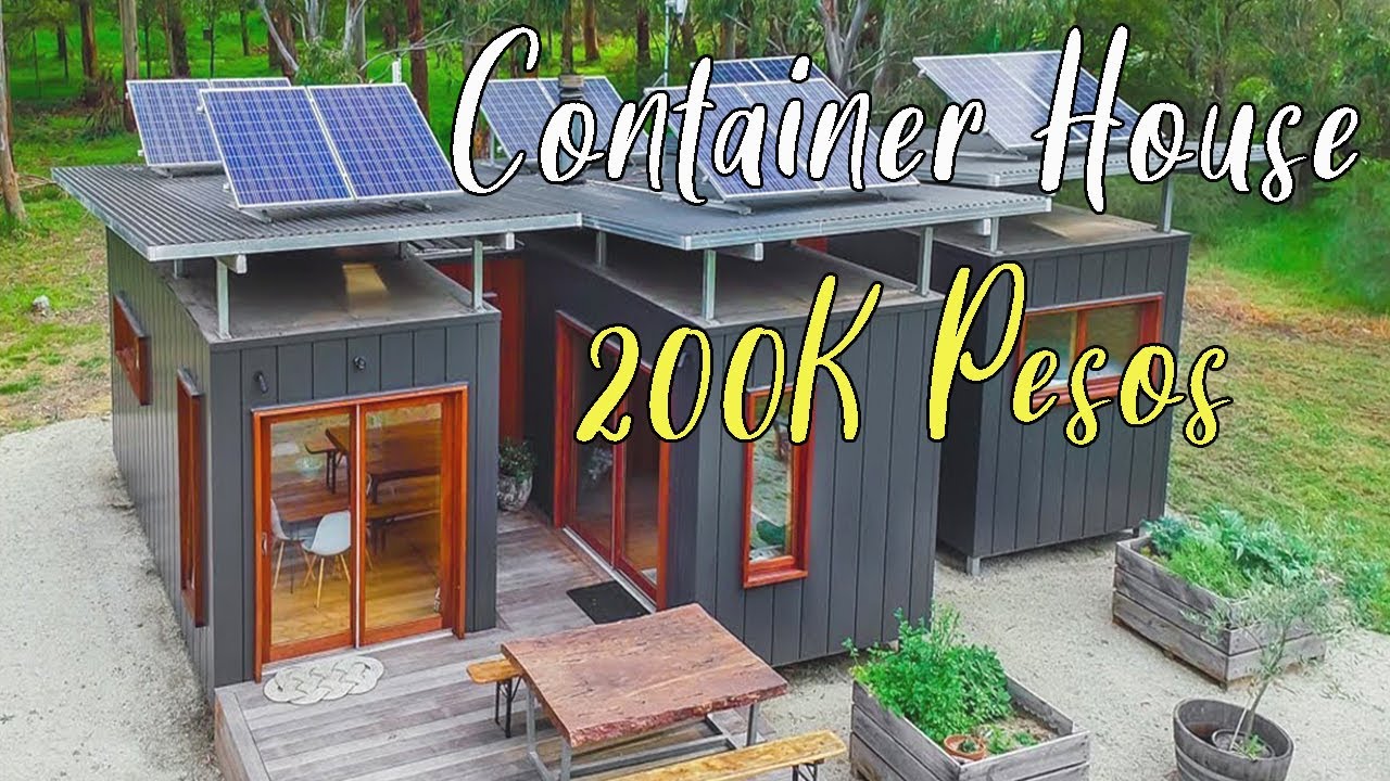 200k Pesos for a Container House - YouTube