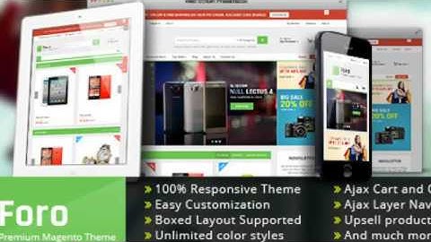 Foro - Premium Responsive Magento Theme